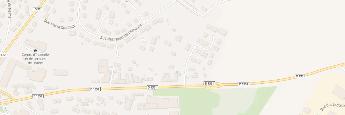 Plan du 27Q Av de Reims à Braine