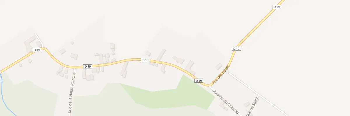 Plan du 6 Rue de Montaphilant à Trancault
