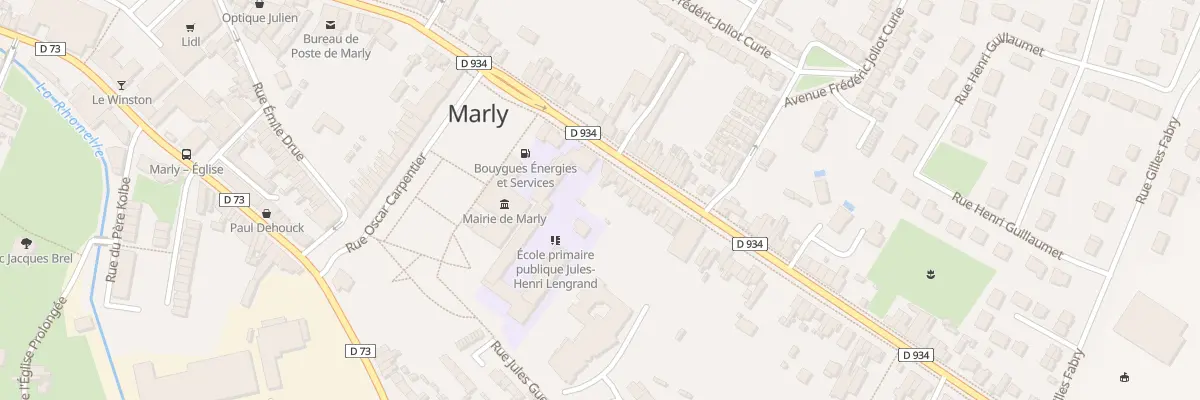 Plan du 116 Av Henri Barbusse à Marly