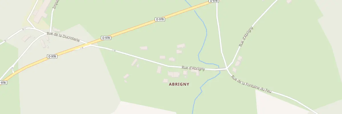 Plan du 6 Rue d’Abrigny à Rouy