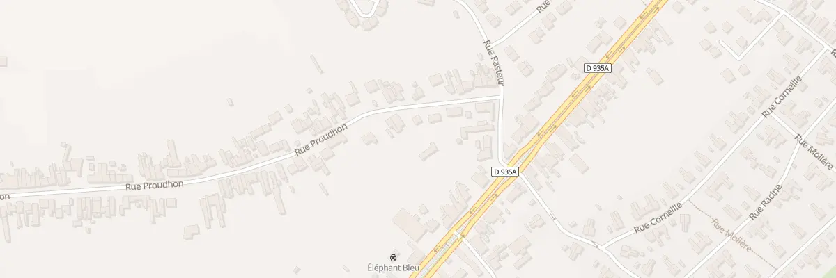 Plan du 275 Rue Proudhon à Bruay-sur-l’Escaut
