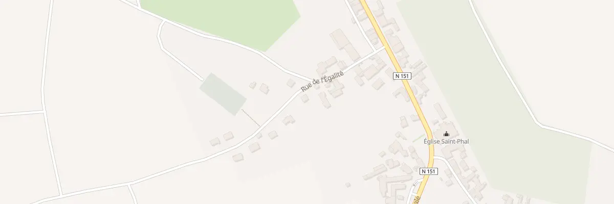 Plan du 9 Rue de l’Egalité à Gy-l’Évêque
