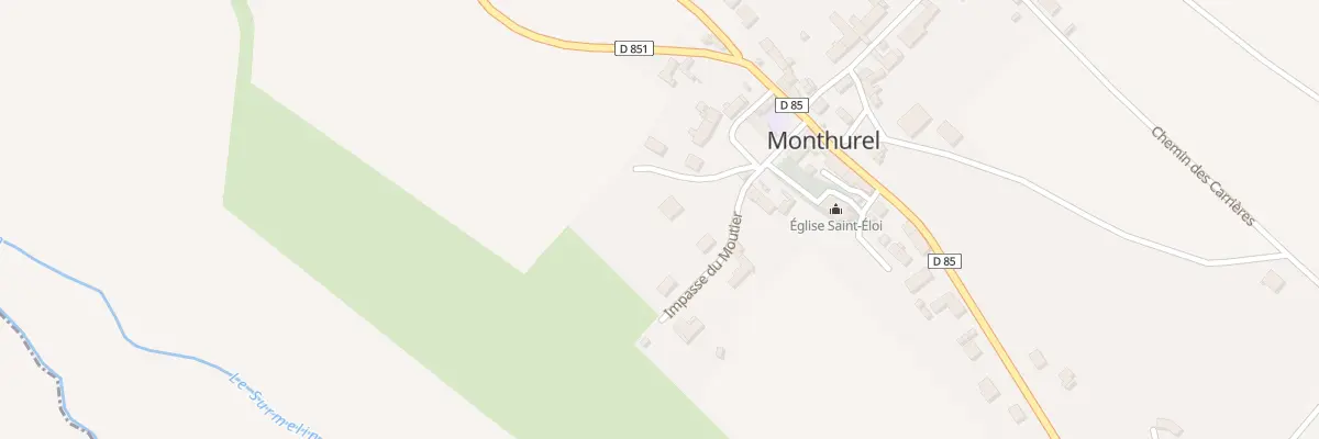 Plan du 1 Imp de la Godarde à Monthurel