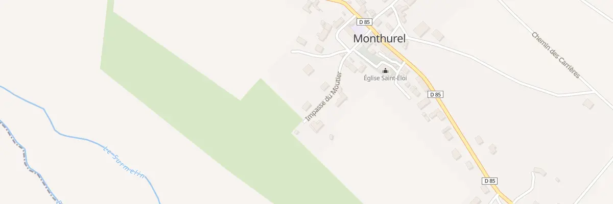 Plan du 4 Imp du Moutier à Monthurel