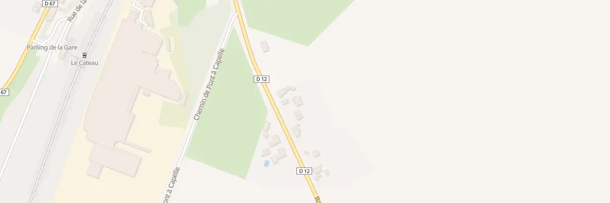 Plan du 9 Rte de Guise au Cateau-Cambrésis