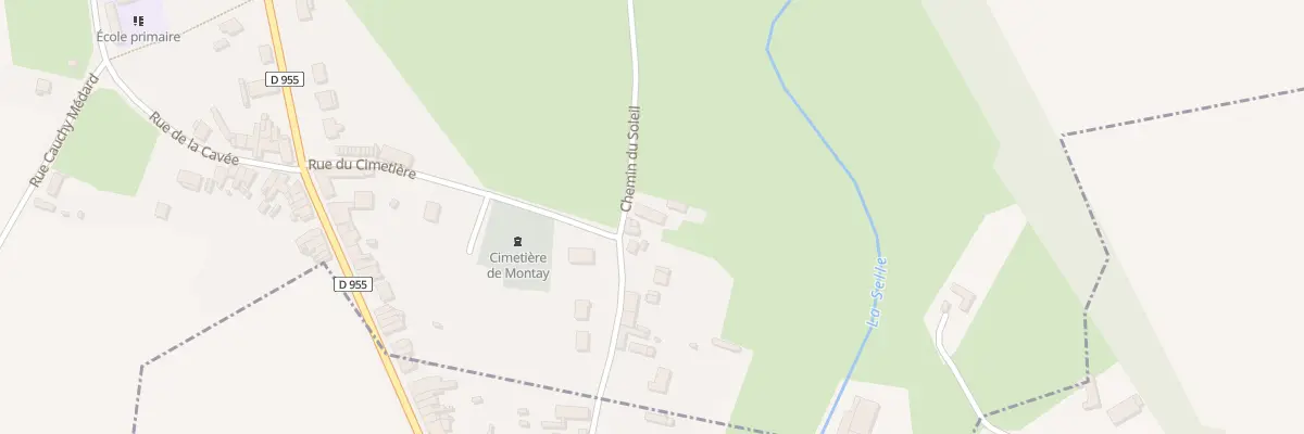 Plan du 1 Rue du Tordoir à Montay