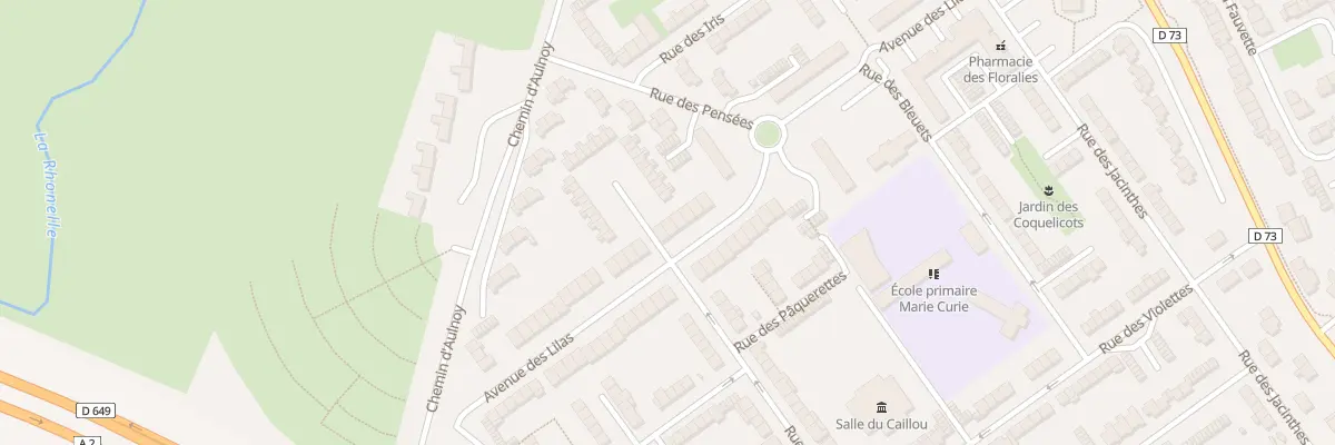 Plan du 30 Av Lilas à Marly