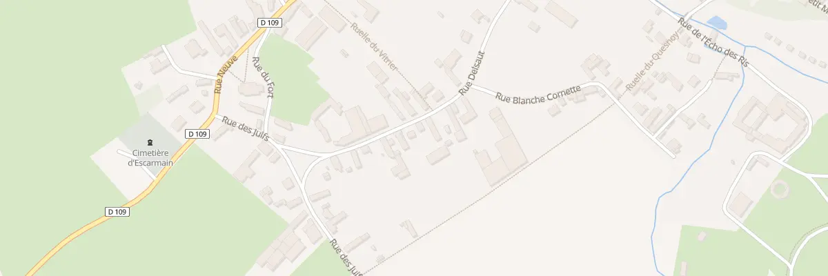 Plan du 53 Rue Delsaut à Escarmain