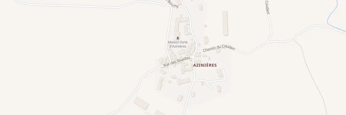 Plan du 5003 Aziniere à Saint-Georges-d’Aurac