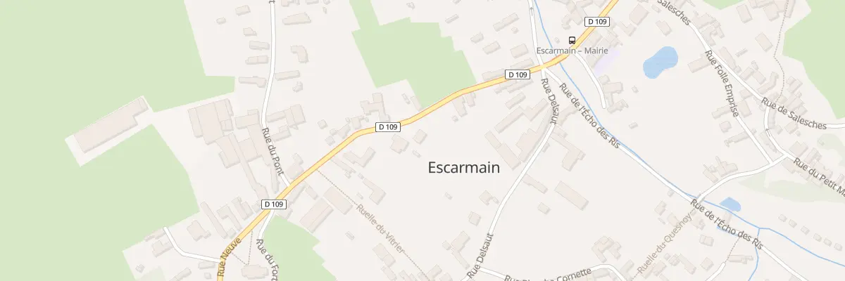 Plan du 23 Rue Neuve à Escarmain