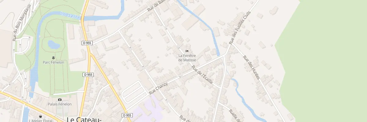 Plan du 21 Rue de l’Ecaille au Cateau-Cambrésis
