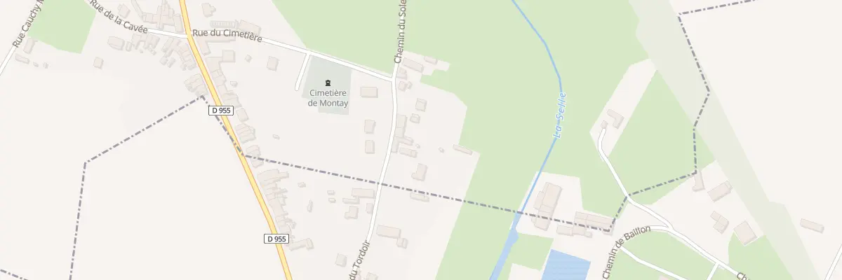 Plan du 9 Rue du Tordoir à Montay
