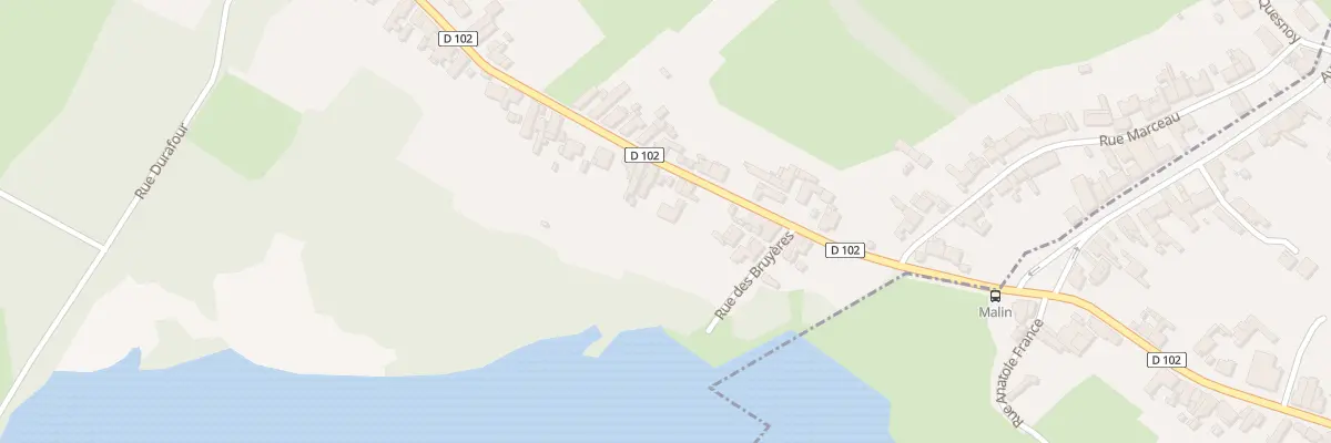 Plan du 206 Rue Jean Jaurès à Hergnies