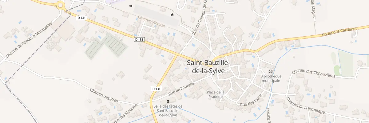 Plan du 13 Av de Popian à Saint-Bauzille-de-la-Sylve