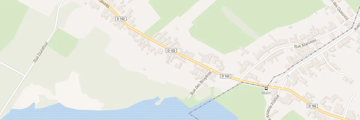 Plan du 208 Rue Jean Jaurès à Hergnies