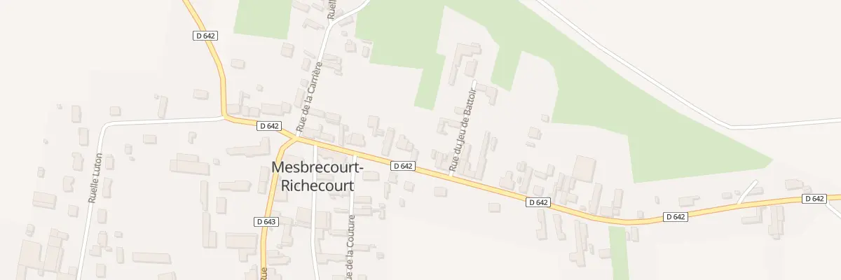 Plan du 15 Rue de Crécy à Mesbrecourt-Richecourt