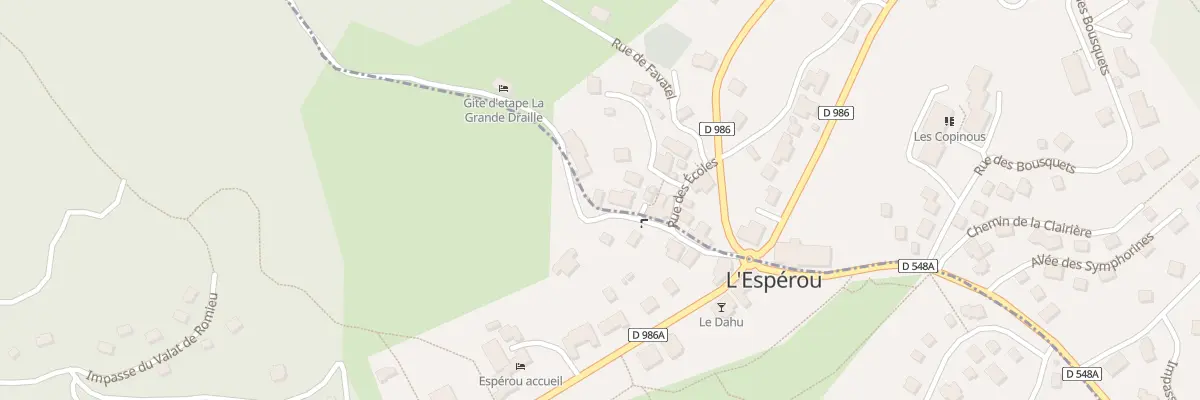 Plan du 5456 L’Esperou à Val-d’Aigoual