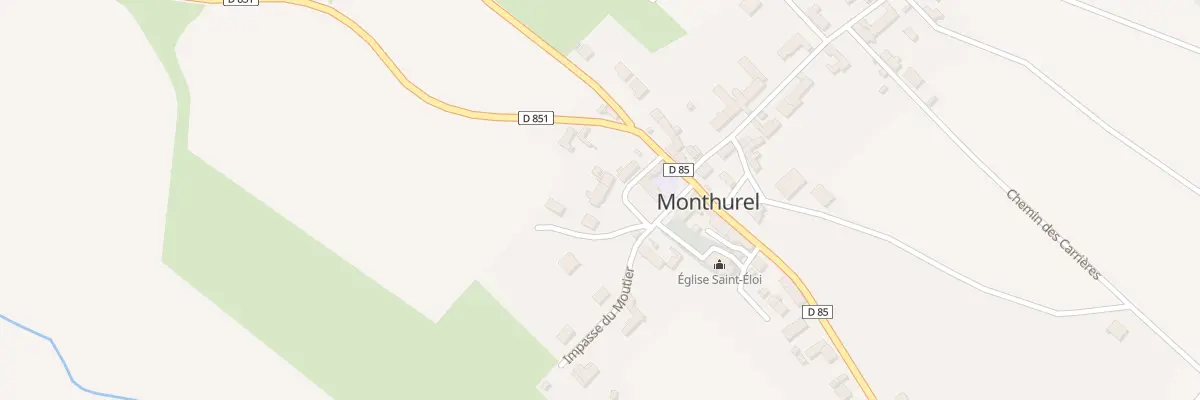 Plan du 6 Rue Picpus à Monthurel