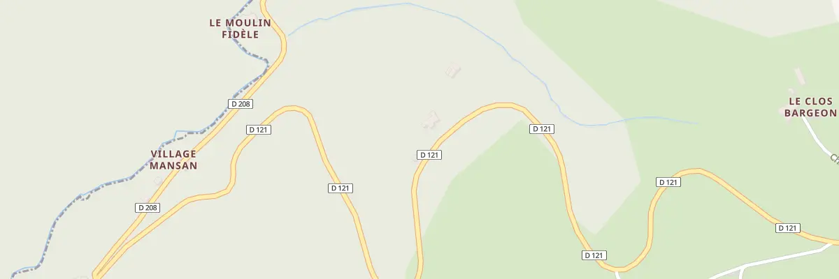 Plan du 5072 Le Moulin Fidele à La Chapelle