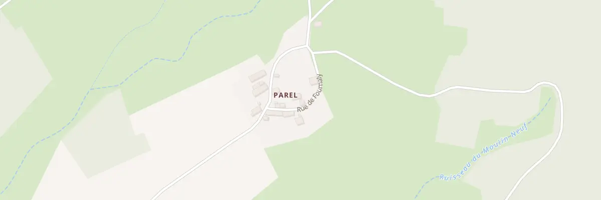 Plan du 5132 Parel à Échandelys