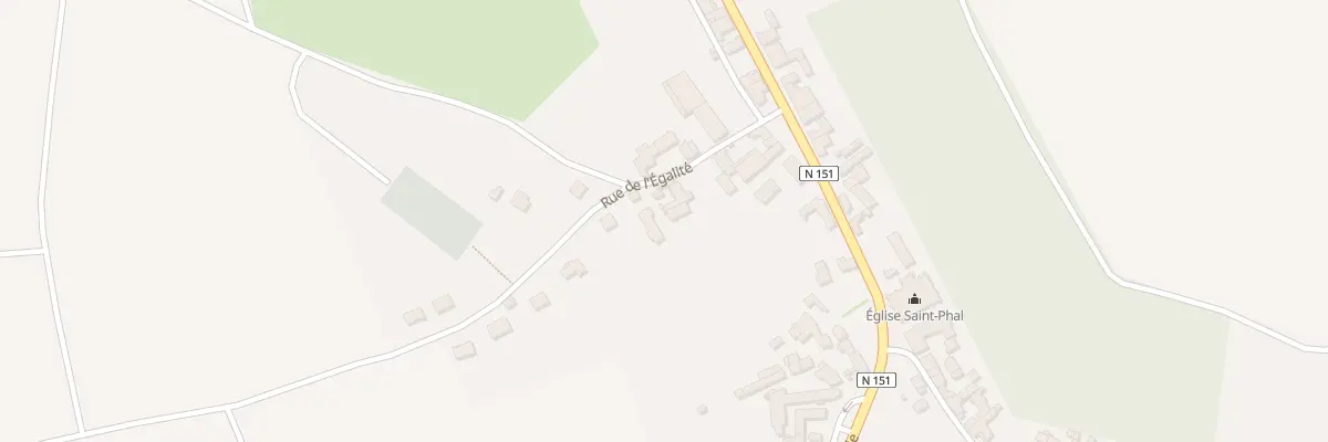 Plan du 5 Rue de l’Egalité à Gy-l’Évêque