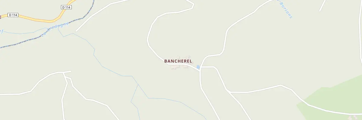 Plan du 5209 Chez Blancherel à Saint-Victor-Montvianeix