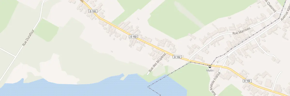 Plan du 212 Rue Jean Jaurès à Hergnies