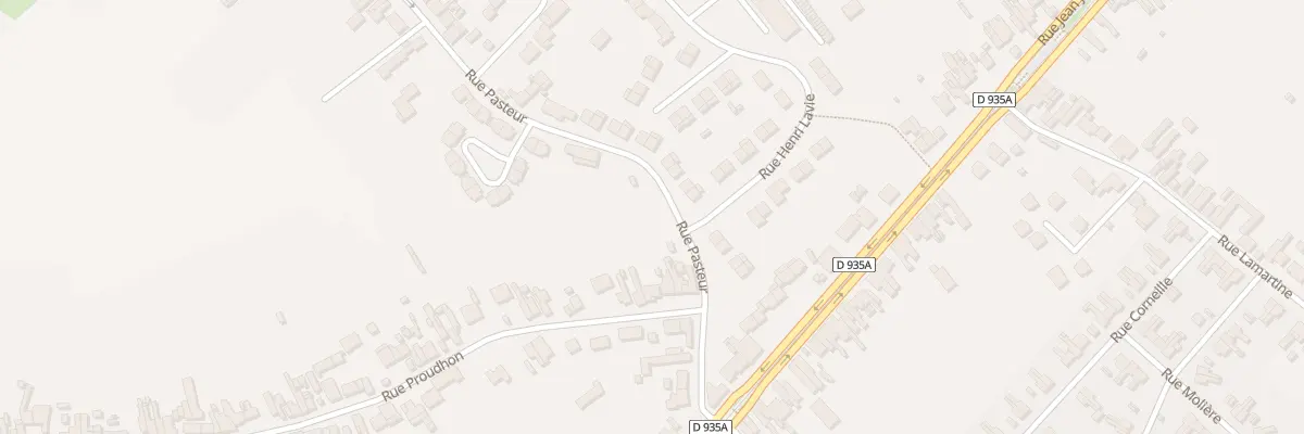 Plan du 324 Rue Proudhon à Bruay-sur-l’Escaut