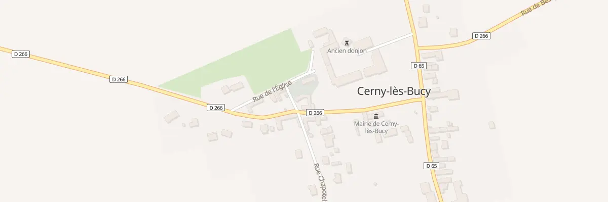 Plan du 2 Rue de l’Eglise à Cerny-lès-Bucy