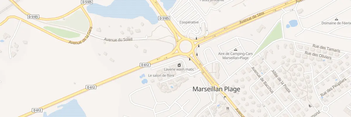 Plan du 67 Av de la Méditerranée à Marseillan