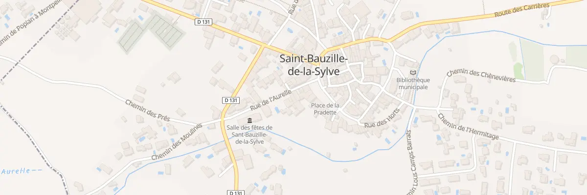 Plan du 3 Rue de l’Aurelle à Saint-Bauzille-de-la-Sylve