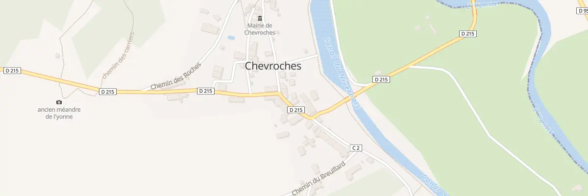 Plan du 27 Le Bourg à Chevroches