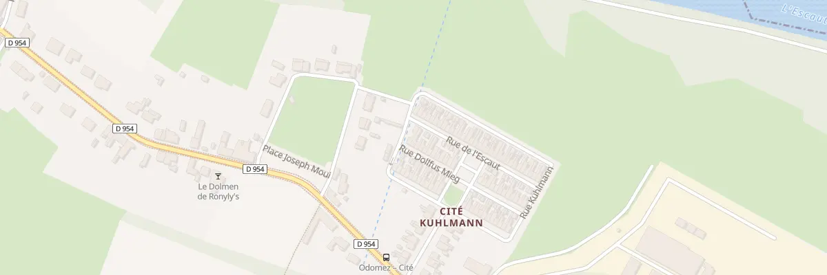 Plan du 23 Rue Dollfus Mieg à Odomez