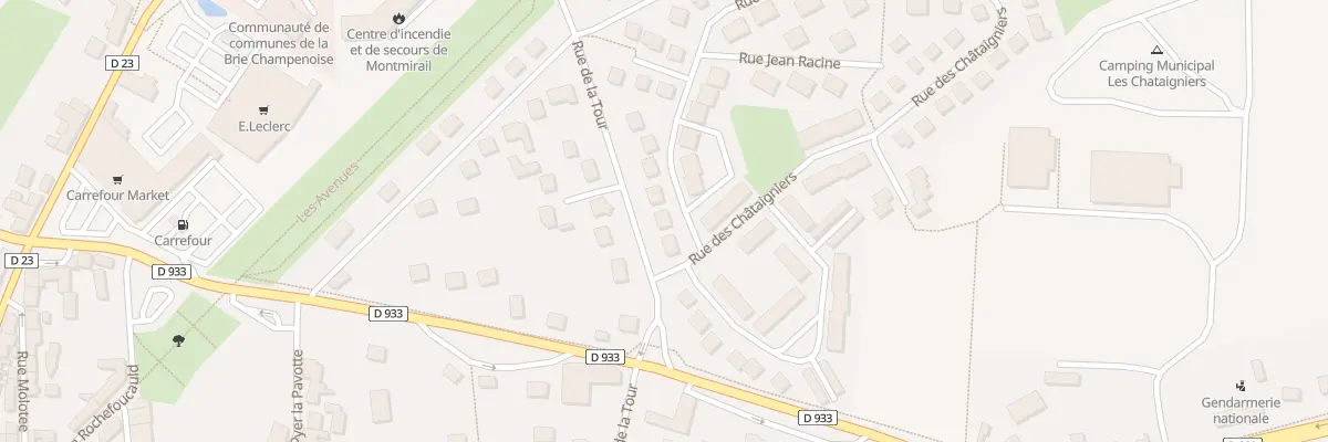 Plan du 82 Rue des Chataigniers à Montmirail