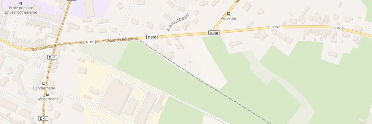 Plan du 282 Rue du Rôleur à Saint-Saulve