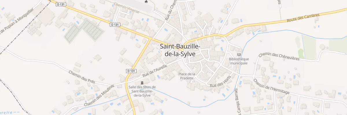 Plan du 12 Pl du Jeu de Ballon à Saint-Bauzille-de-la-Sylve
