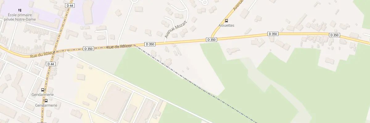 Plan du 298 Rue du Rôleur à Saint-Saulve