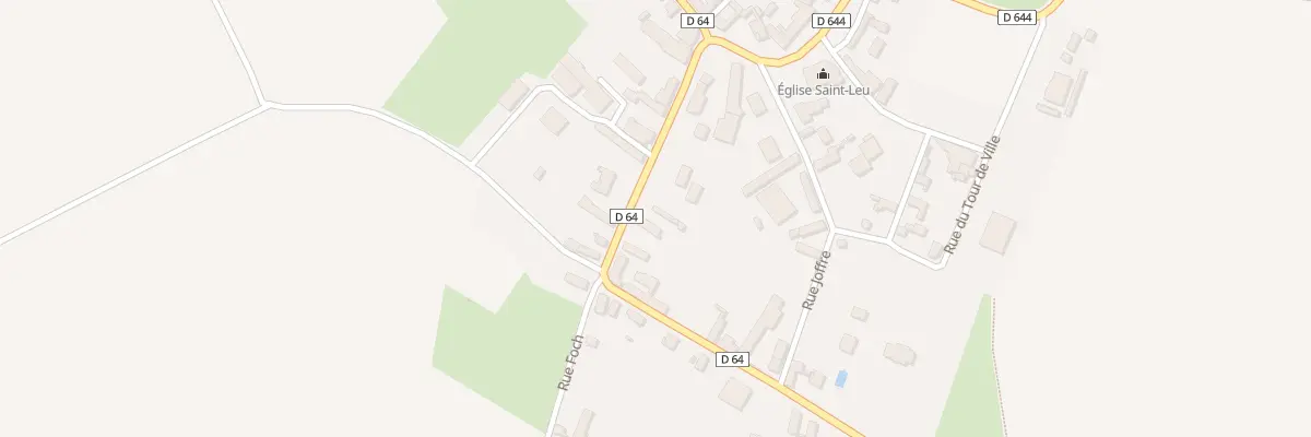 Plan du 7 Rue Foch à Parpeville