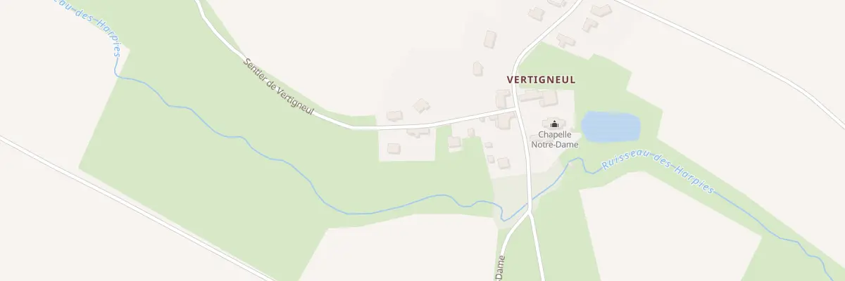 Plan du 8 Ham de Vertigneul à Romeries