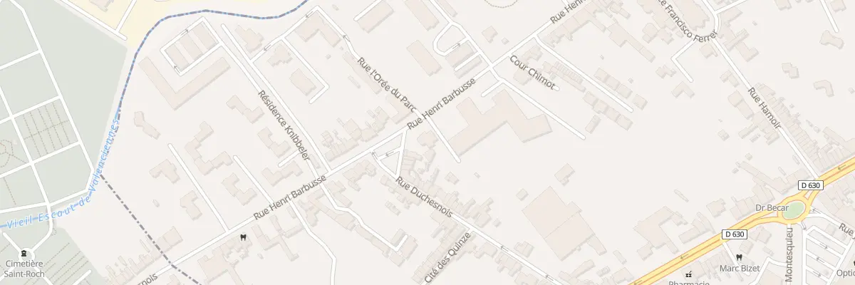 Plan du 37B Rue Henri Barbusse à Saint-Saulve