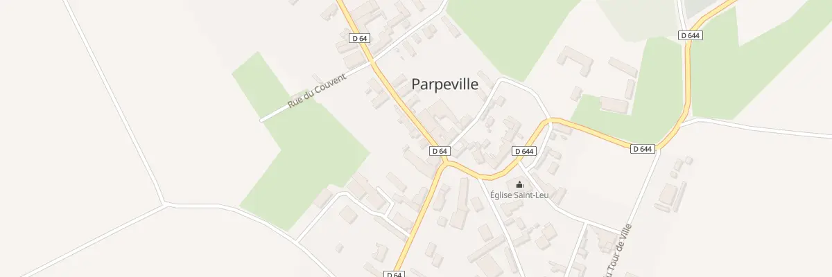 Plan du 1 Rue Clemenceau à Parpeville