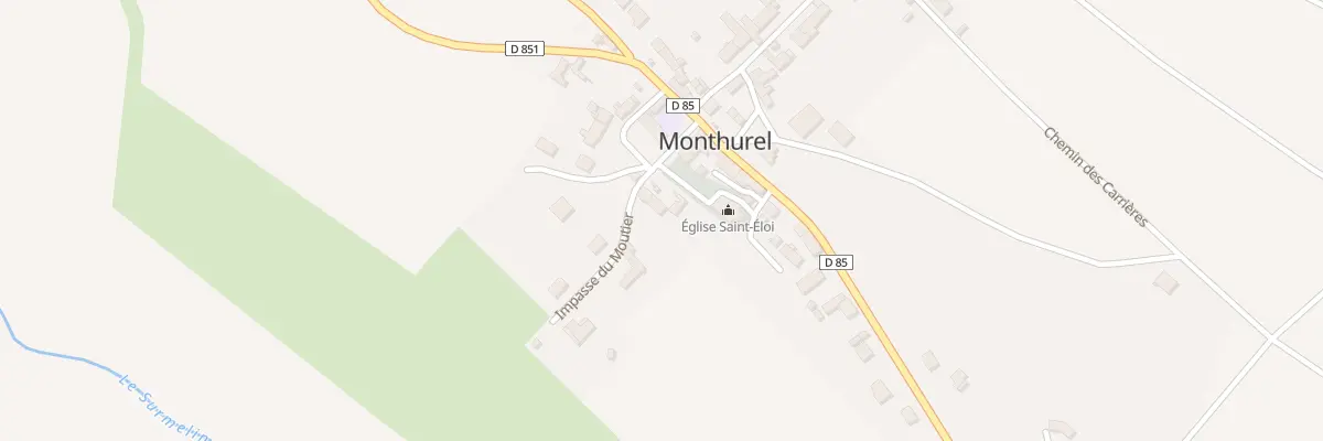 Plan du 5 Rue du Moutier à Monthurel