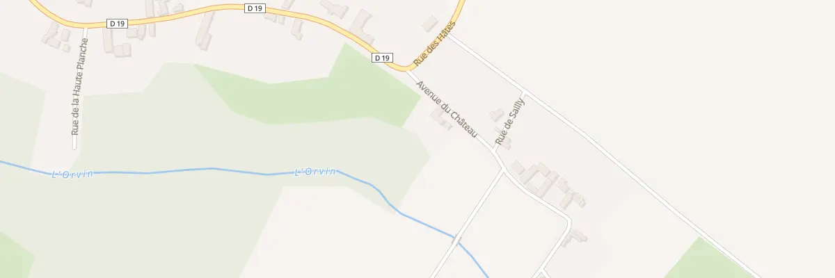 Plan du 7 Av du Chateau à Trancault