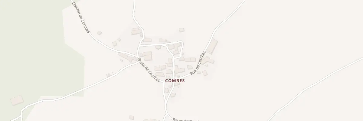 Plan du 5090 Combes à Saint-Paul-le-Froid