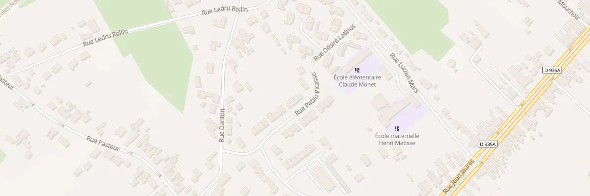 Plan du 3 Rue Pablo Picasso à Bruay-sur-l’Escaut