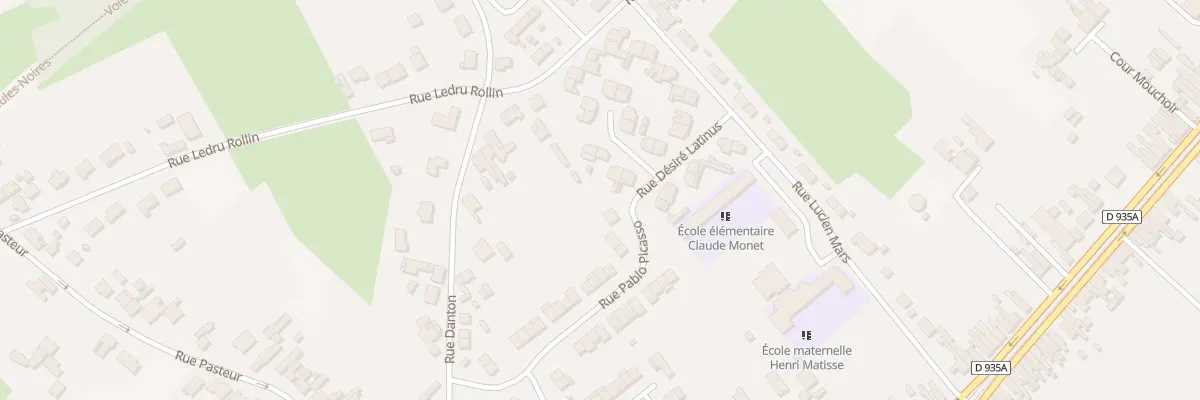 Plan du 1T Rue Pablo Picasso à Bruay-sur-l’Escaut