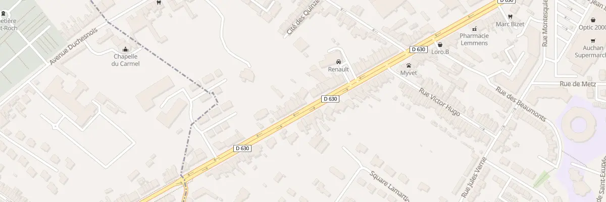 Plan du 32 Rue Jean Jaurès à Saint-Saulve