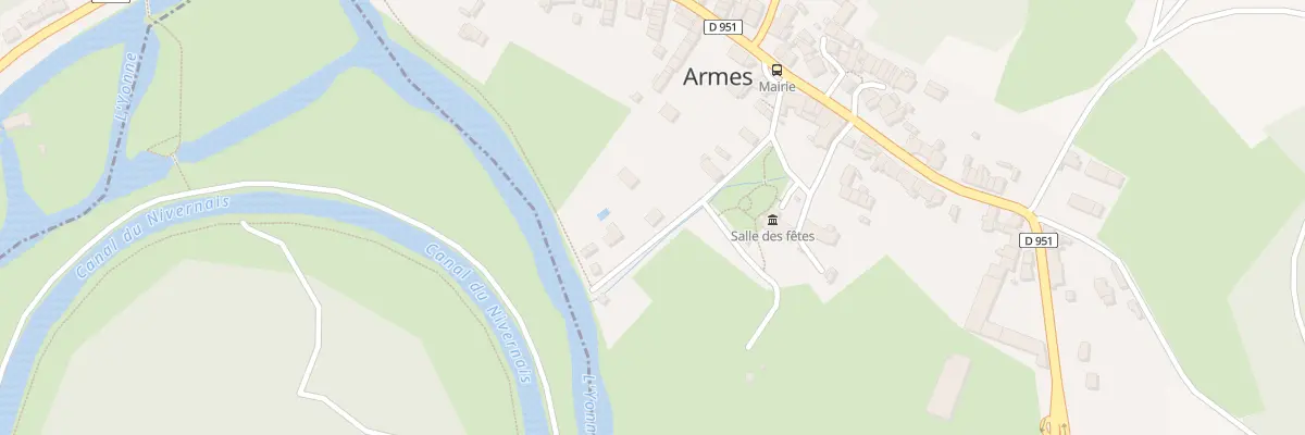 Plan du 3 All Paul Nicolas à Armes