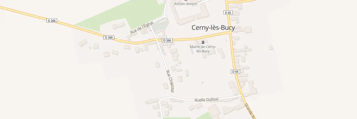 Plan du 3 Rue Chapotel à Cerny-lès-Bucy