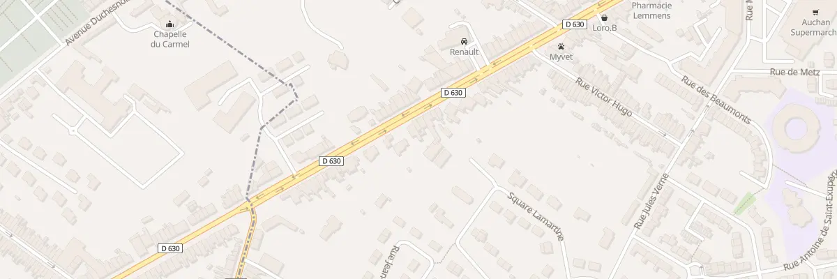 Plan du 27 Rue Jean Jaurès à Saint-Saulve